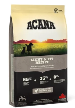 Acana Cane Light & Fit Recipe Crocchette Sacco 11,4 Kg