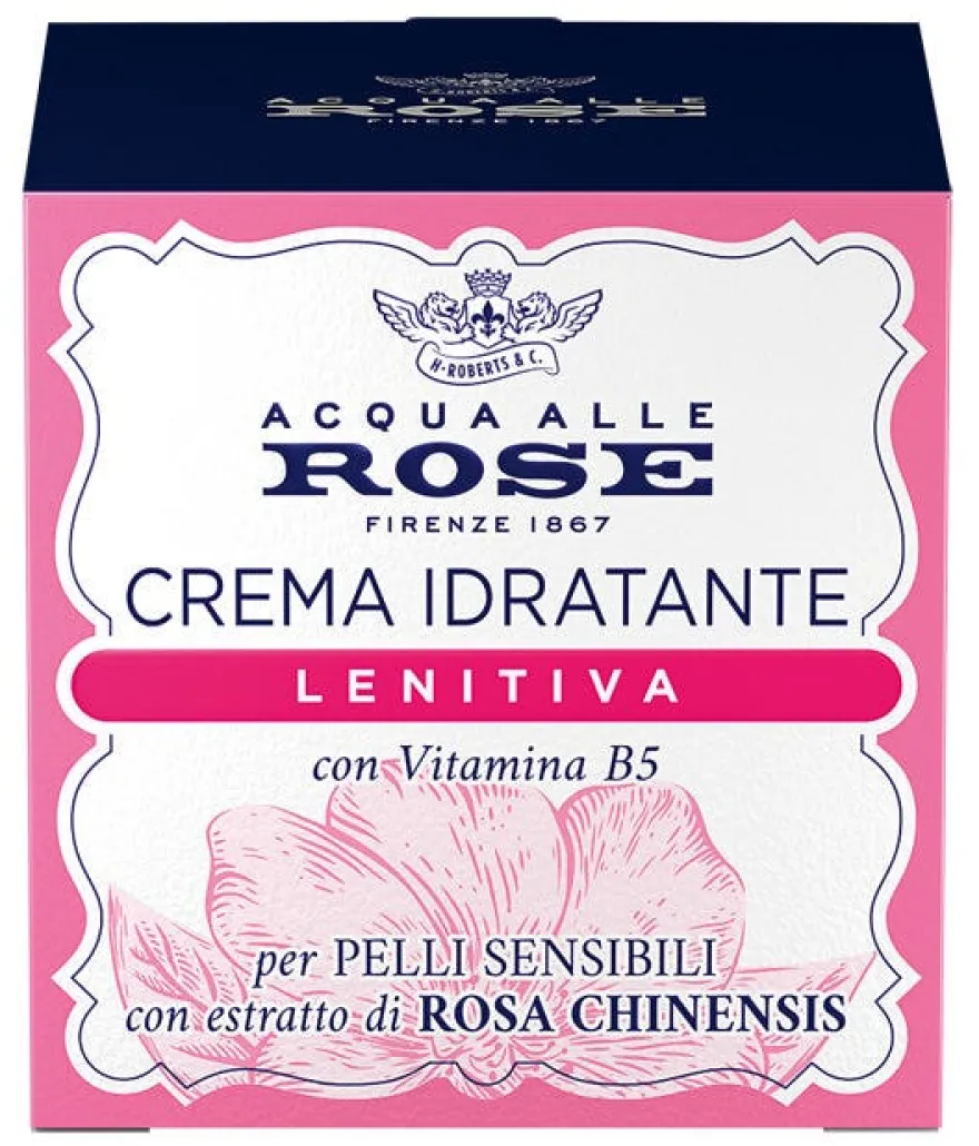 Acqua alle Rose Crema Viso Idratante Lenitiva 50ml
