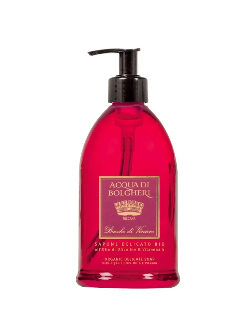 Acqua Di Bolgheri Sapone Delicato Bio Mani/Viso Bacche Di Vinum 500ml