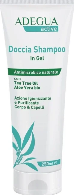 Adegua Active Tea Tree Gel Doccia Shampoo 250ml