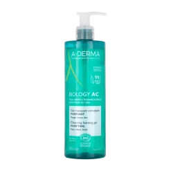 A-Derma Biology AC Gel Detergente Schiumogeno Purificante Anti-imperfezioni 400ml