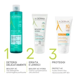 A-Derma Biology Ac Hydra Crema Compensatrice Ultra-lenitiva Anti-imperfezioni 40ml
