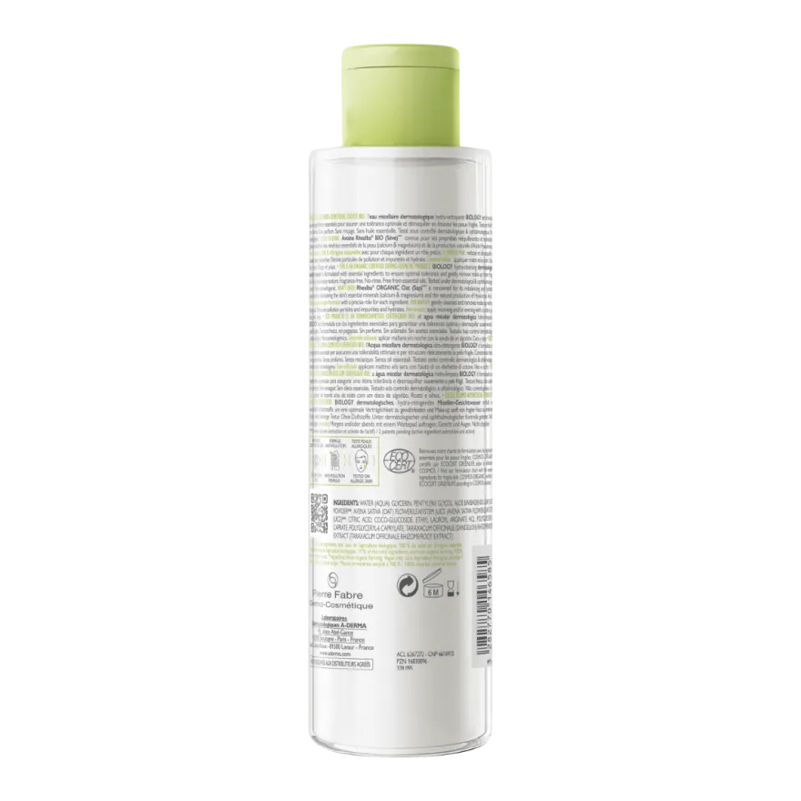 A-Derma Biology Acqua Micellare Dermatologica Idra-Detergente 200ml