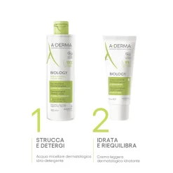 A-Derma Biology Crema Leggera Dermatologica Idratante 40ml
