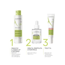 A-Derma Biology Hyalu Siero 3-in-1 Idratante 30ml