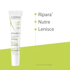 A-Derma Dermalibour+Cica Balsamo Labbra 15ml