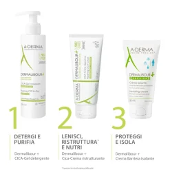 Aderma Dermalibour+Cica Gel Detergente Purificante Pelli Irritabili 200ml