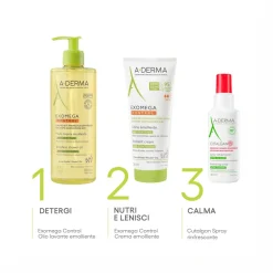 A-Derma Exomega Control Olio Lavante Emolliente 200ml