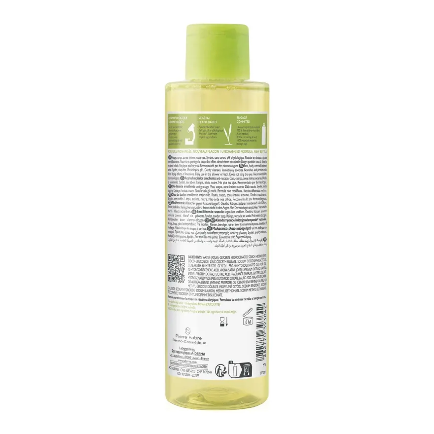 A-Derma Exomega Control Olio Lavante Emolliente 200ml