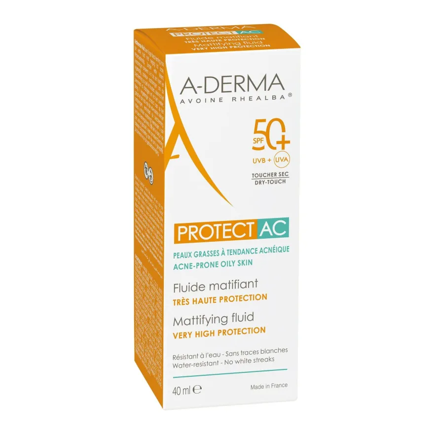 A-Derma Protect AC Fluido Opacizzante 40ml SPF50+