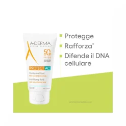 A-Derma Protect AC Fluido Opacizzante 40ml SPF50+