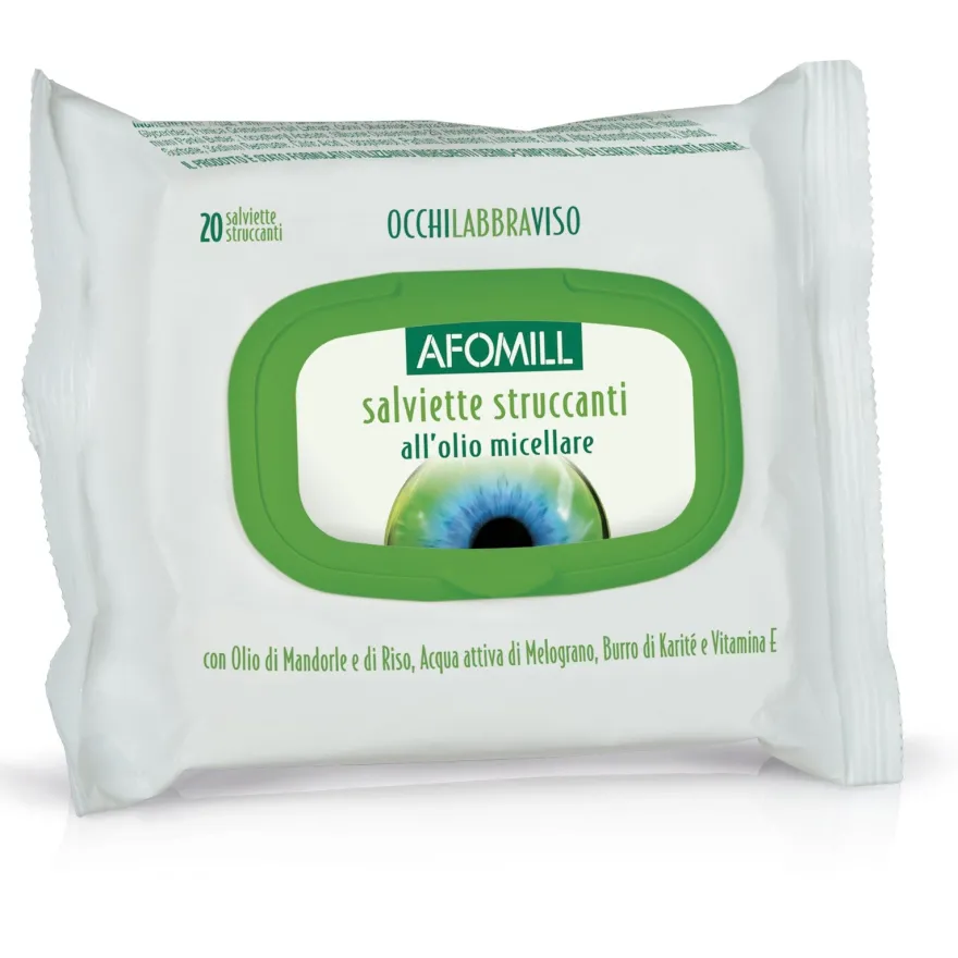 Afomill Salviette Struccanti Olio Micellare