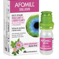 Afomill Sollievo Gocce Oculari Lubrificanti 10ml