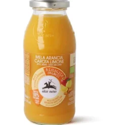 Alce Nero Succo 100% Mela/Arancia/Carota/Limone 500ml