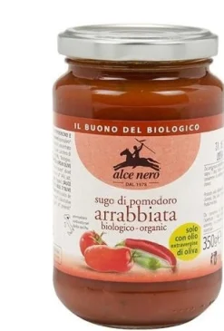 Alce Nero Sugo Di Pomodoro All'Arrabbiata Bio 350g