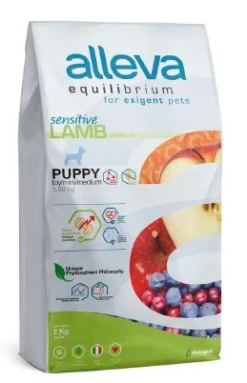 Alleva Equilibrium Dog Puppy Sensitive Lamb Toy/mini/medium 2 kg
