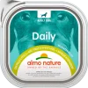 Almo Nature Daily Menù Cibo Umido Pollo/Piselli Per Cani Adulti Vaschetta 100g