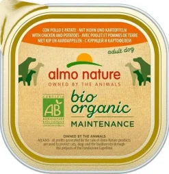 Almo Nature Daily Menu Bio Cibo Umido Pollo E Patate Cani Adulti Vaschetta 300g
