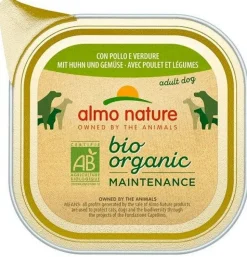Almo Nature Daily Menu Bio Cibo Umido Pollo E Verdure Cani Adulti Vaschetta 100g