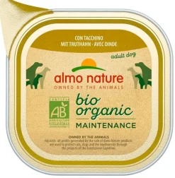Almo Nature Daily Menu Bio Cibo Umido Tacchino Cani Adulti Vaschetta 100g