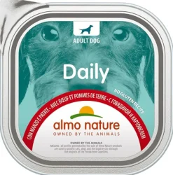 Almo Nature Daily Menu Cibo Umido Manzo E Patate Cani Adulti Vaschetta 300g