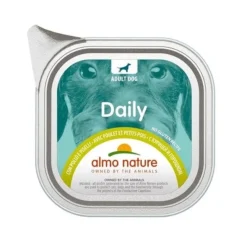 Almo Nature Daily Pollo E Piselli Alimento Umido Per Cani Adulti 300g