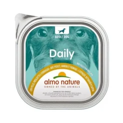 Almo Nature Daily Pollo Prosciutto E Formaggio Alimento Umido Per Cani Adulti 300g