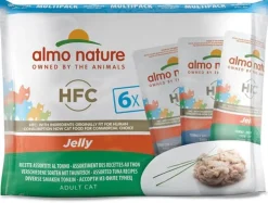 Almo Nature HCF Jelly Cibo Umido Al Tonno Per Gatti Adulti Bustine 6x55g