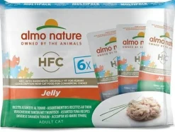 Almo Nature HCF Jelly Cibo Umido Al Tonno Per Gatti Adulti Bustine 6x55g