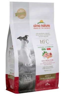 Almo Nature HFC Adult Crocchette Maiale Cani Adulti Taglia Mini E Piccola Sacco 1,2kg