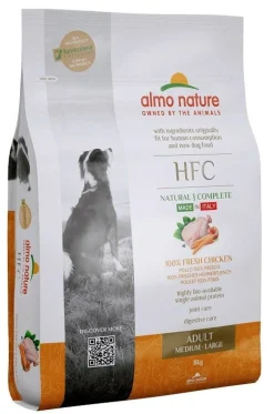 Almo Nature HFC Adult Crocchette Pollo Cani Adulti Taglia Media E Grande Sacco 8kg