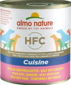 Almo Nature HFC Cuisine Cibo Umido Vitello Con Prosciutto Per Cani Adulti Scatoletta 290g