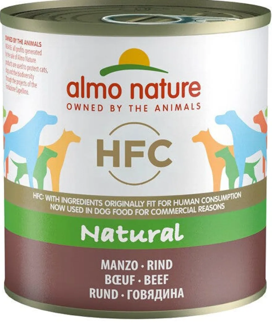 Almo Nature HFC Natural Cibo Umido Manzo Per Cani Adulti 290g