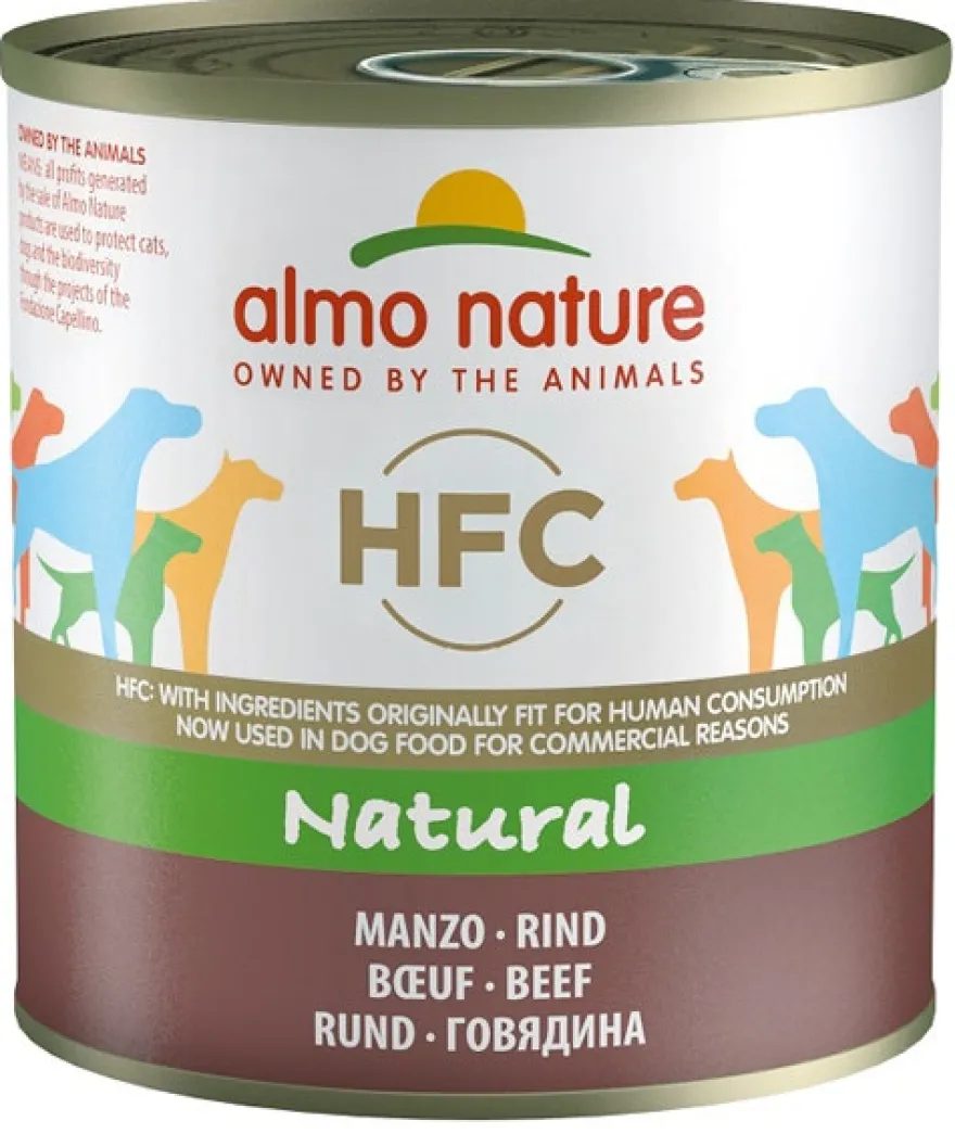 Almo Nature HFC Natural Cibo Umido Manzo Per Cani Adulti 290g
