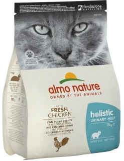 Almo Nature Holistic Functional Urinary Help Pollo Cibo Secco Per Gatti Adulti Sacco 2kg