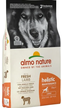 Almo Nature Holistic Maintenance Crocchette Agnello Cani Adulti Taglia Grande Sacco 12kg