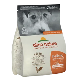 Almo Nature Holistic Maintenance Crocchette Pollo Cani Adulti Taglia Mini E Piccola Sacco 2kg