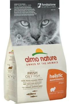 Almo Nature Holistic Maintenance Pesce Azzurro Fresco E Riso Cibo Secco Per Gatti Adulti Sacco 2kg
