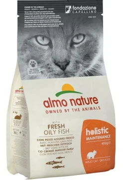 Almo Nature Holistic Maintenance Pollo Fresco E Riso Cibo Secco Per Gatti Adulti Sacco 400g