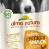 Almo Nature Holistic Snack Al Pollo Per Cani Adulti 3 Sticks Da 10g