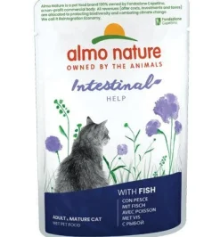 Almo Nature Intestinal Help Cibo Umido Con Pesce Per Gatti Adulti 70g