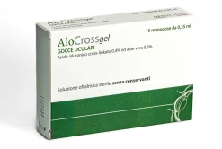ALOCROSS GEL gocce oculari 15 monodose da 0,35 ml
