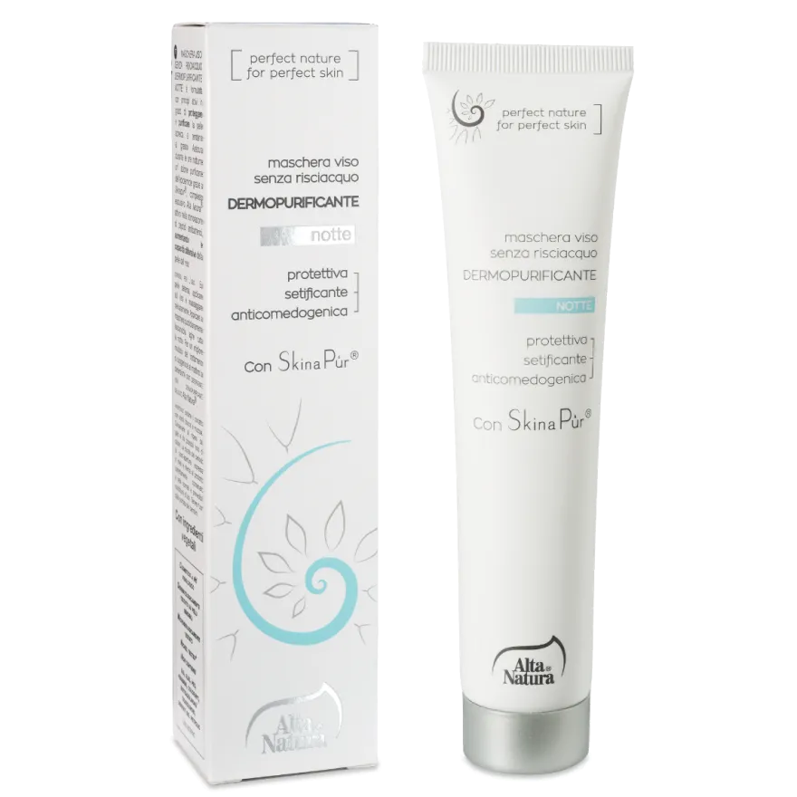 Alta Natura Maschera Viso Dermopurificante Notte 75ml