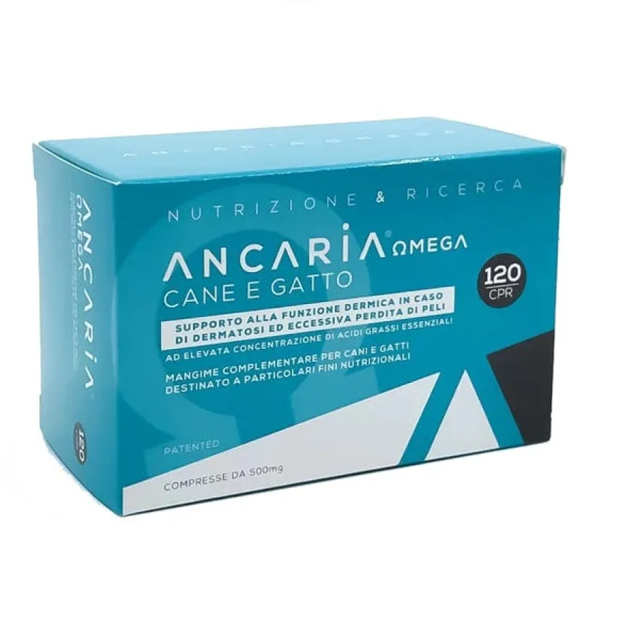 Ancaria Omega Per Cani E Gatti 120 Compresse