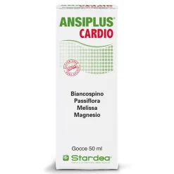 Ansiplus Cardio Gocce 50 ml - Integratore Benessere Cuore