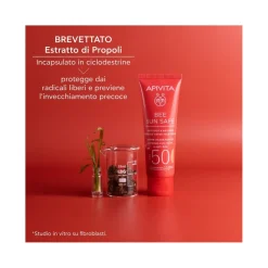 Apivita Bee Sun Safe Crema Viso Colorata SPF50 Anti-Macchia&Anti-Age 50ml