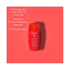 Apivita Bee Sun Safe Dry Touch Fluido Viso Invisibile SPF50 50ml