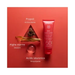Apivita Bee Sun Safe Hydra Fresh Crema Gel Viso Colorata SPF50 50ml
