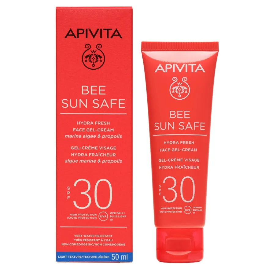 Apivita Bee Sun Safe Hydra Fresh Crema Gel Viso SPF30 50ml