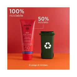 Apivita Bee Sun Safe Hydra Fresh Latte Solare SPF50 Viso Corpo 200ml
